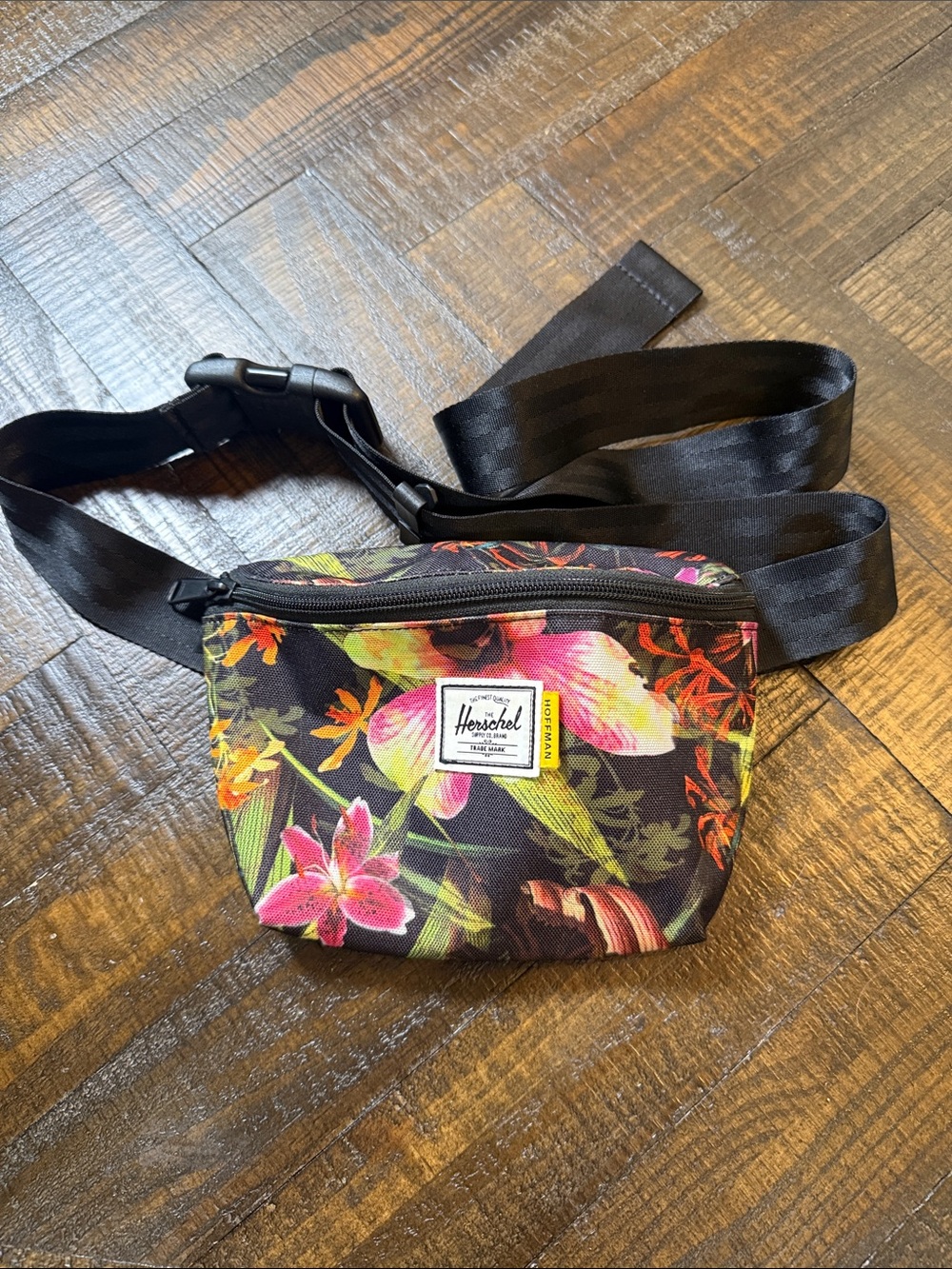 Herschel Hoffman Jungle Floral Hip Pack Fanny Pack Crossbody Unisex